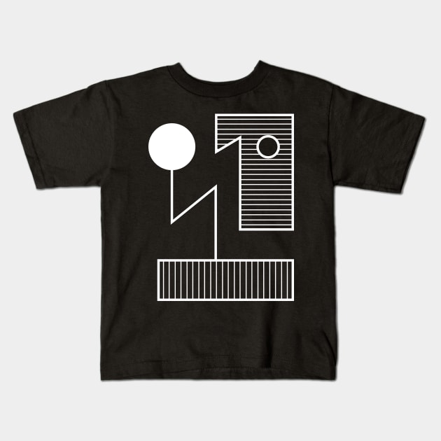 bauhaus inspired Kids T-Shirt by JayD World